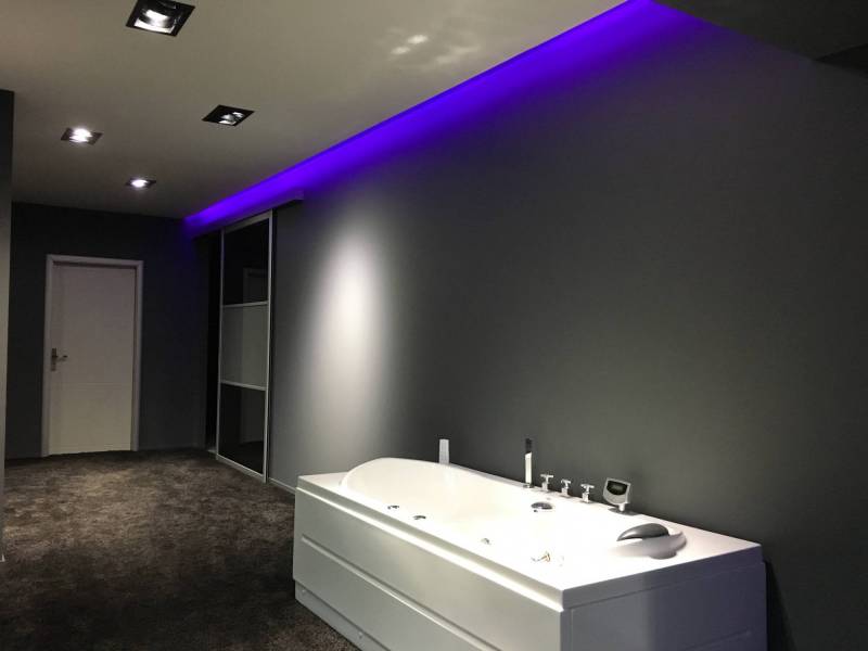 Eclairage led multicouleur pas loin de Lyon