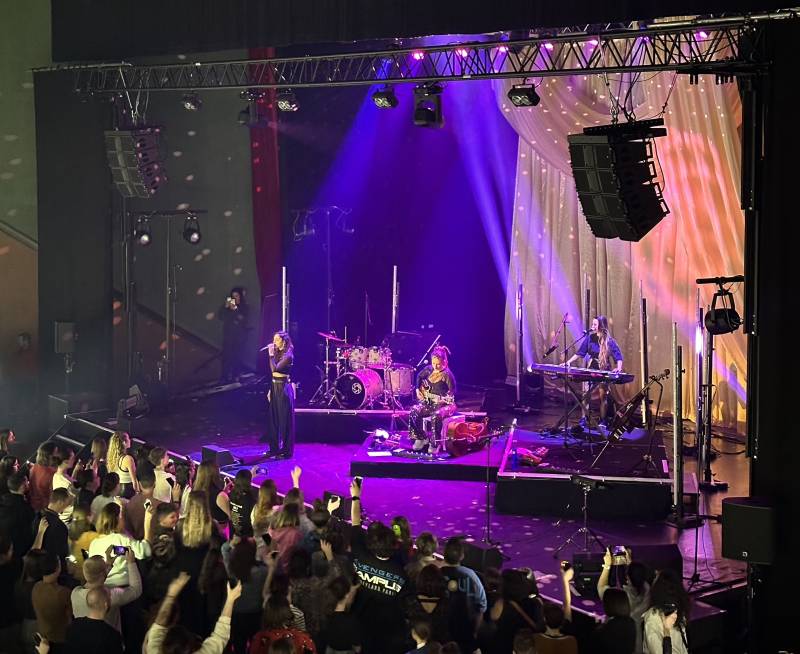 Concert du groupe LEJ à l'espace 1500 à Ambérieux en Bugey