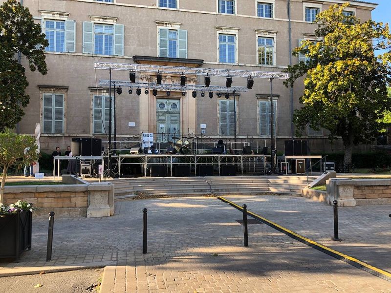 Installation Fête de la musique de Trévoux 2018