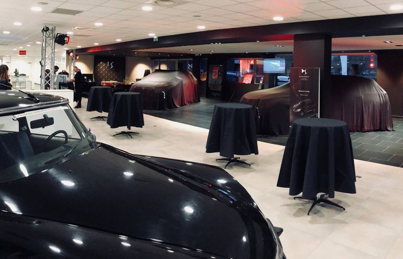 Inauguration de la DS7 Crossback à la concession DS à Mâcon