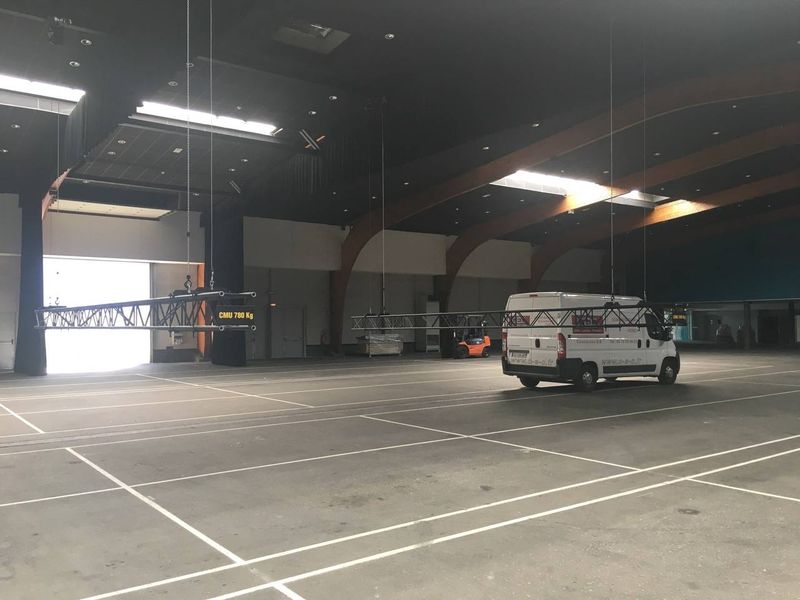 Installation des 2 ponts motorisés