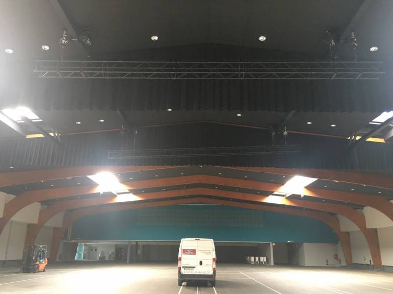 Installation des 2 structures motorisés près de Lyon