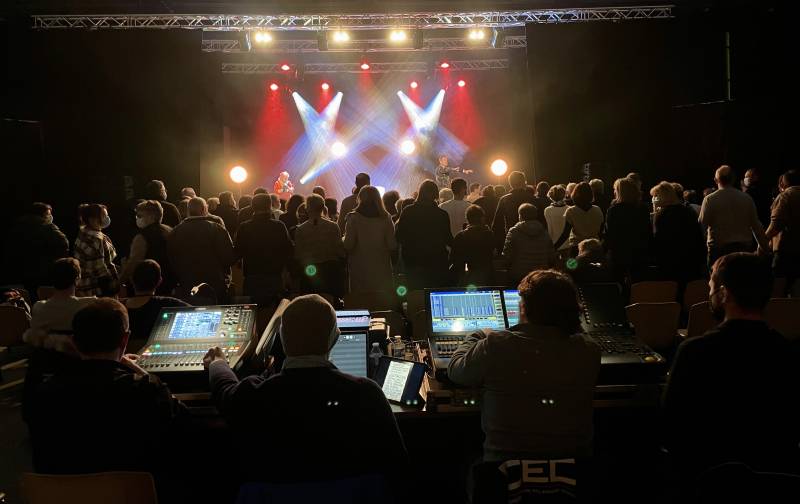 Gestion technique du spectacle de Laurent baffy