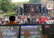 Notre zone d'activité pour ce service Organisation d'un évènement avec sonorisation, vidéo et lumière pour une inauguration avec personnalités importantes